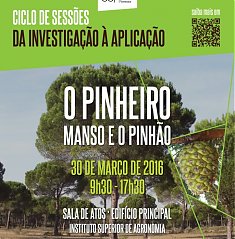 O Pinheiro Manso e o Pinhão - Ciclo de sessões: da investigação à aplicação - PROGRAMA JÁ DISPONÌVEL!