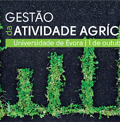 Conferncia sobre Gesto da Atividade Agrcola, vora, 1 outubro